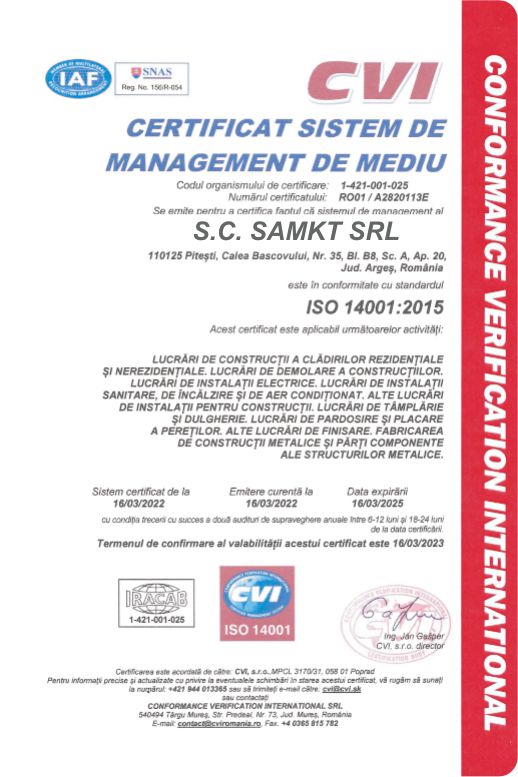 ISO 14001 : 2015
