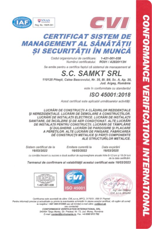ISO 45001 : 2018